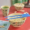 Rice Melamine Bowl Sports Print Medium