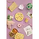 Rice Melamine Bord Rond Unicorn Love Print Rice Melamine Bord Rond Unicorn Love Print
