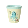 Rice Melamine Beker - Small - Ocean Blauw - 6-Pack Rice Melamine Beker - Small - Ocean Blauw - 6-Pack