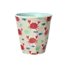 Rice Melamine Beker - Small - Ocean Blauw - 6-Pack Rice Melamine Beker - Small - Ocean Blauw - 6-Pack