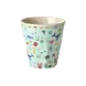 Rice Melamine Beker Blue Ocean Print Medium Rice Melamine Beker Blue Ocean Print Medium