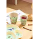 Rice Melamine Beker Blue Ocean Print Medium Rice Melamine Beker Blue Ocean Print Medium
