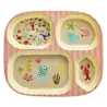 Rice Melamine Vakjesbord - Ocean Coral Rice Melamine Vakjesbord - Ocean Coral
