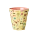 Rice Melamine Beker Unicorn Love Print Medium Rice Melamine Beker Unicorn Love Print Medium