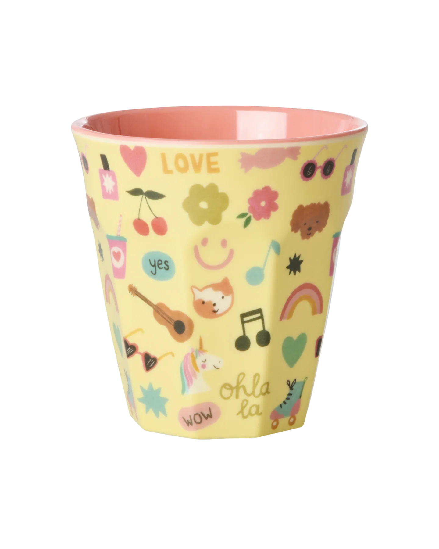 Melamine Beker Unicorn Love Print Medium afbeelding