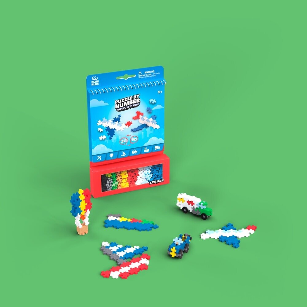 Plus-Plus Activity Pad - Transport Plus-Plus Activity Pad - Transport