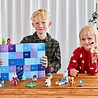 Plus-Plus Advent Calendar - Santa's Northern Lights Adventure Christmas