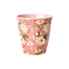 Rice Melamine Beker Alison Flower Print Medium Rice Melamine Beker Alison Flower Print Medium