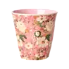 Rice Melamine Beker Alison Flower Print Medium