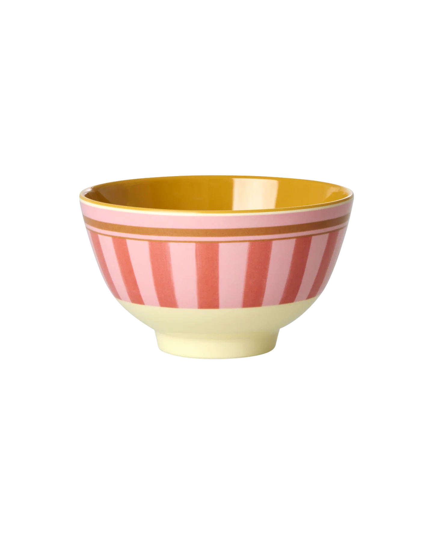 Melamine Bowl Organic Stripes Print Small afbeelding