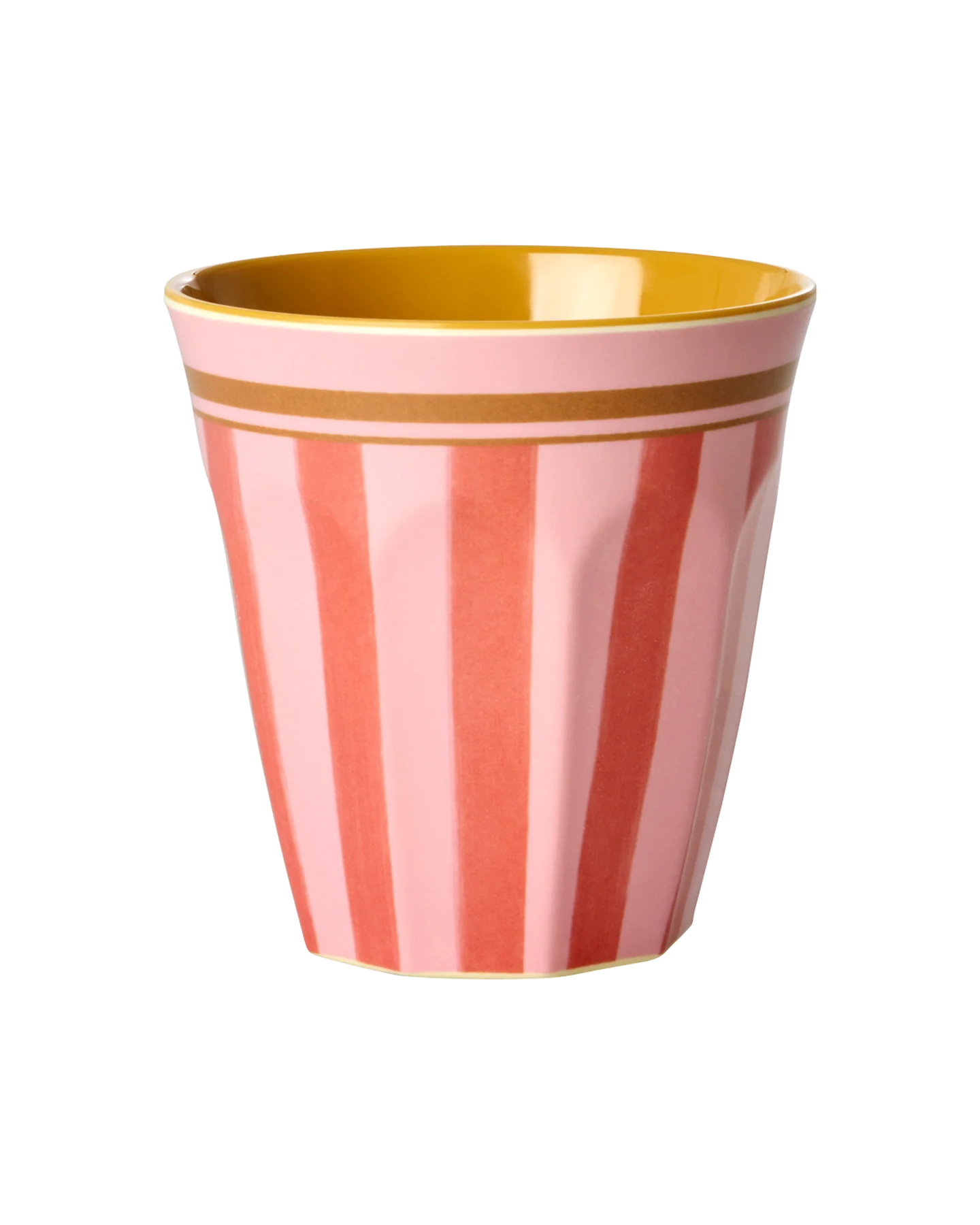 Melamine Beker Organic Stripes Print Medium afbeelding