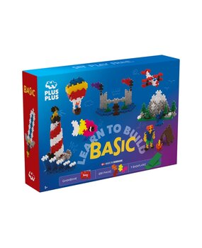 Plus-Plus Learn to Build Basic (600 stukjes)