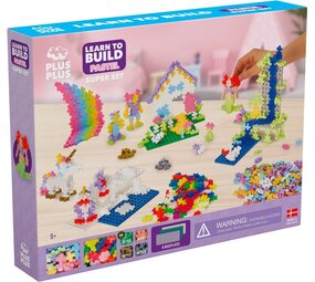 Plus-Plus Learn to Build Pastel (1200 stukjes) Plus-Plus Learn to Build Pastel (1200 stukjes)