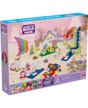 Plus-Plus Learn to Build Pastel (1200 stukjes)