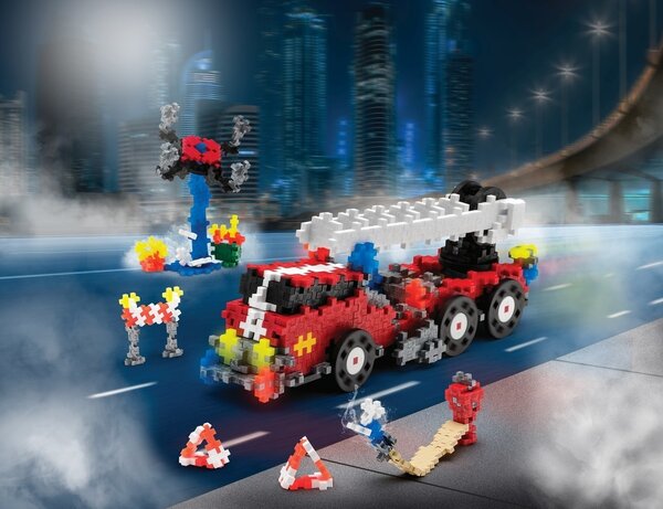 Plus-Plus GO Fire en Rescue (500 stukjes)