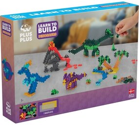 Plus-Plus Learn to Build Dino`s (600 stukjes) Plus-Plus Learn to Build Dino`s (600 stukjes)