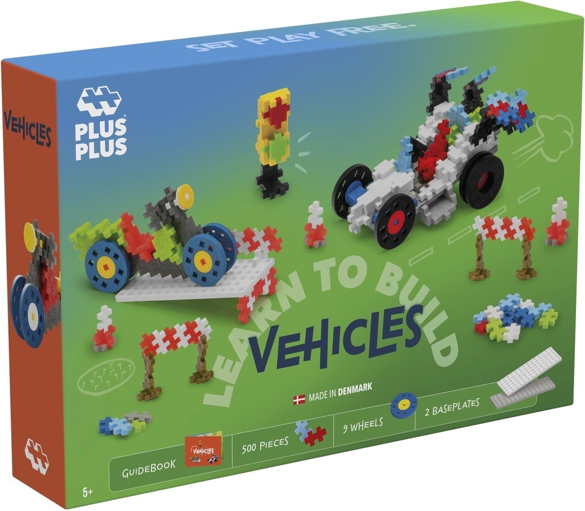 Learn to Build Voertuigen (500 stukjes) afbeelding