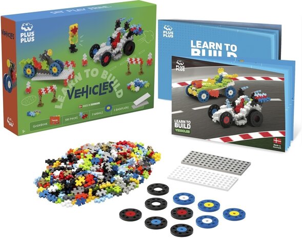 Plus-Plus Learn to Build Voertuigen (500 stukjes) Plus-Plus Learn to Build Voertuigen (500 stukjes)
