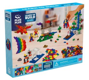 Plus-Plus Learn to Build Basic (1200 stukjes)