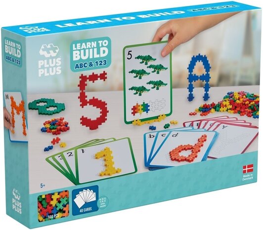 Plus-Plus Learn to Build Abc/123 (600 stukjes) Plus-Plus Learn to Build Abc/123 (600 stukjes)
