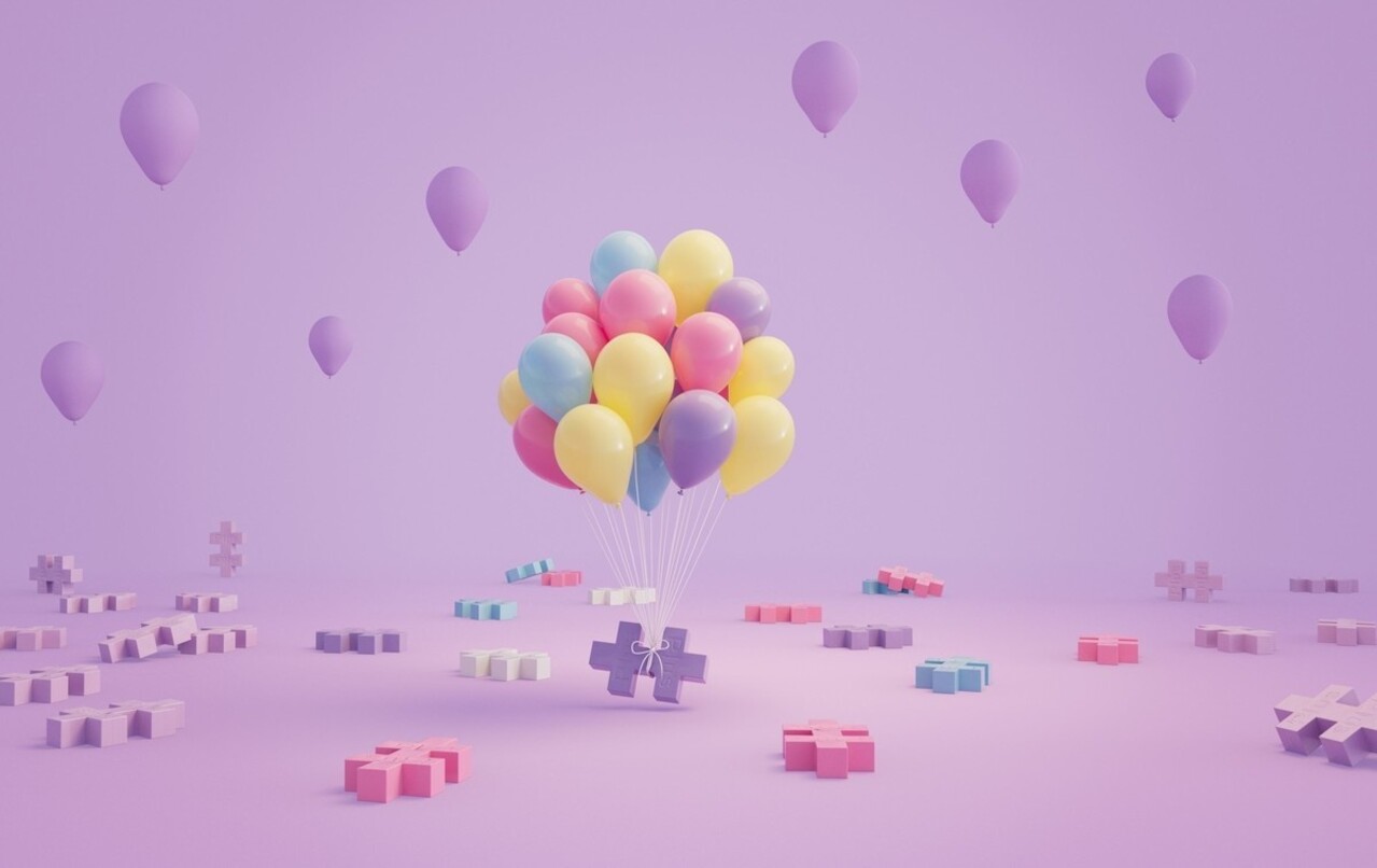 Plus-Plus Pastel (300 stukjes) Plus-Plus Pastel (300 stukjes)