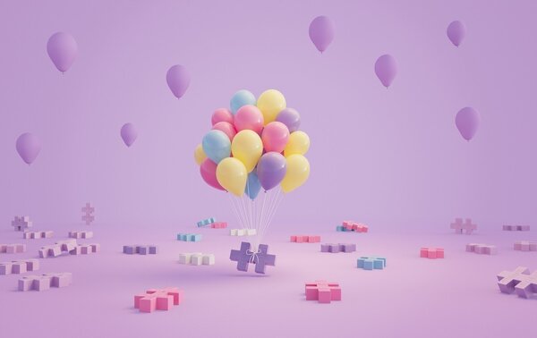 Plus-Plus Pastel (300 stukjes) Plus-Plus Pastel (300 stukjes)