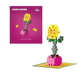 Plus-Plus Plant Packs - Sunflower Plus-Plus Plant Packs - Sunflower
