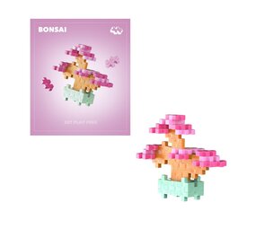 Plus-Plus Plant Packs - Pink Bonsai