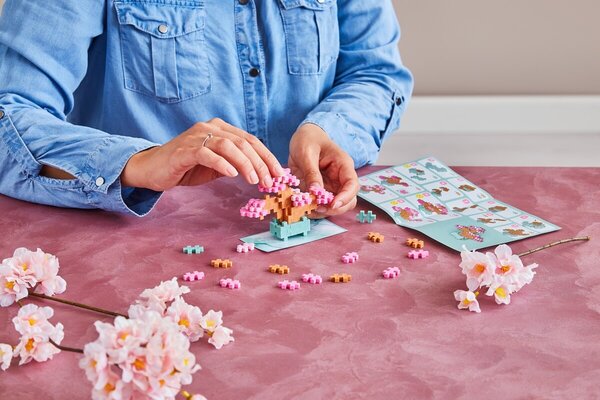 Plus-Plus Plant Packs - Pink Bonsai Plus-Plus Plant Packs - Pink Bonsai