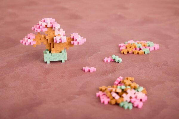 Plus-Plus Plant Packs - Pink Bonsai Plus-Plus Plant Packs - Pink Bonsai