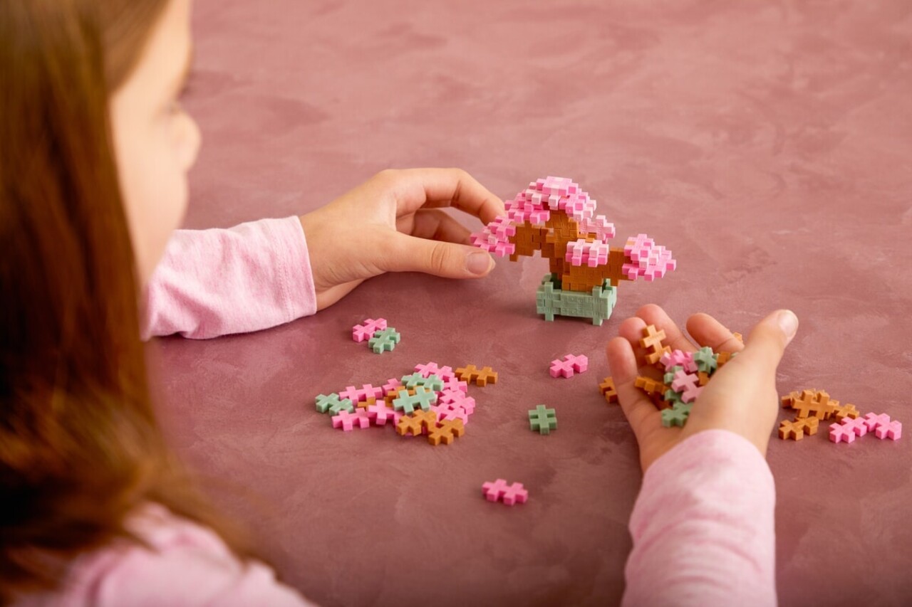 Plus-Plus Plant Packs - Pink Bonsai Plus-Plus Plant Packs - Pink Bonsai