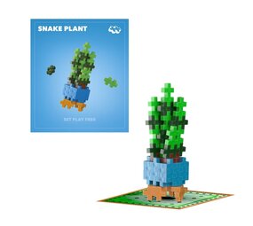 Plus-Plus Plant Packs - Snake Plant Plus-Plus Plant Packs - Snake Plant