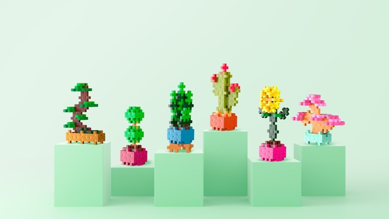 Plus-Plus Plant Packs - Topiary