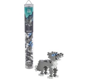 Plus-Plus Tube Wolf (100 stukjes) Plus-Plus Tube Wolf (100 stukjes)