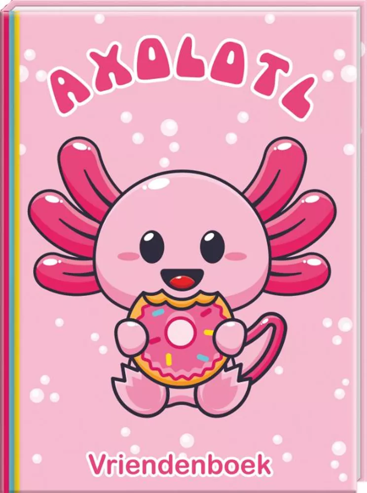 Vriendenboek Axolotl afbeelding