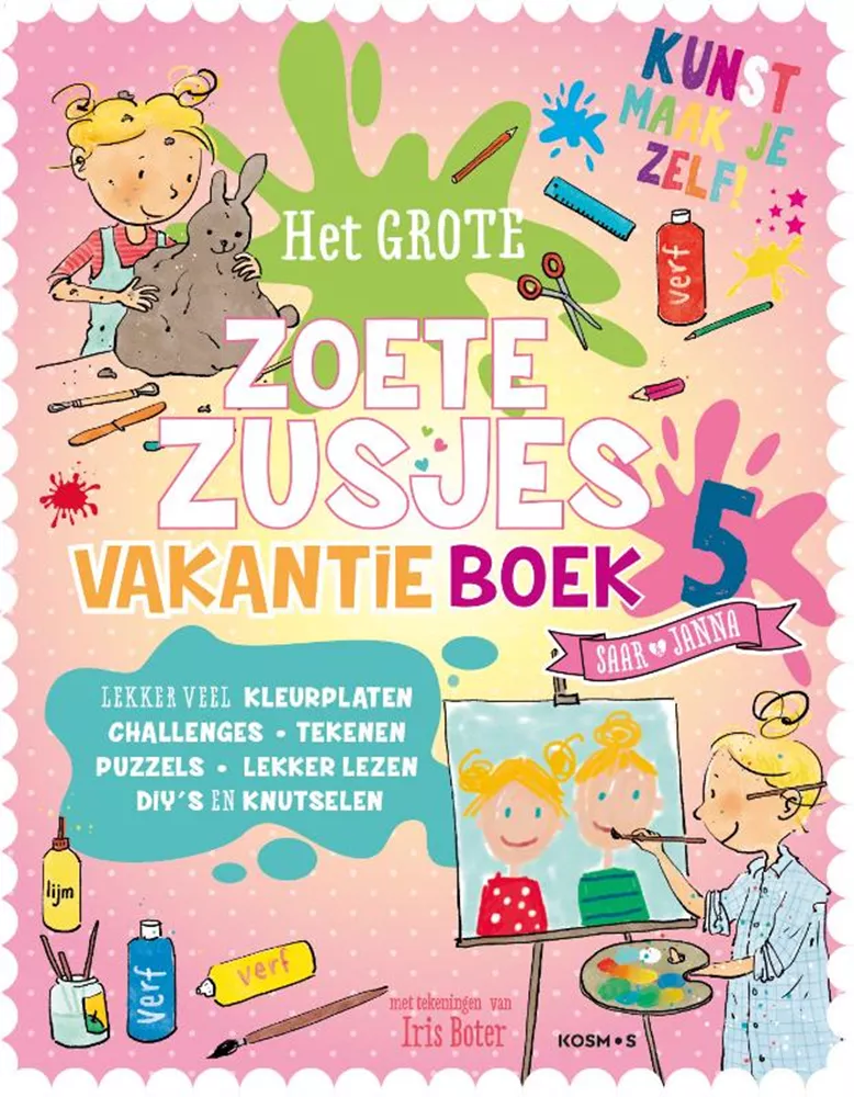 Het Grote Zoete Zusjes Vakantieboek 5 afbeelding