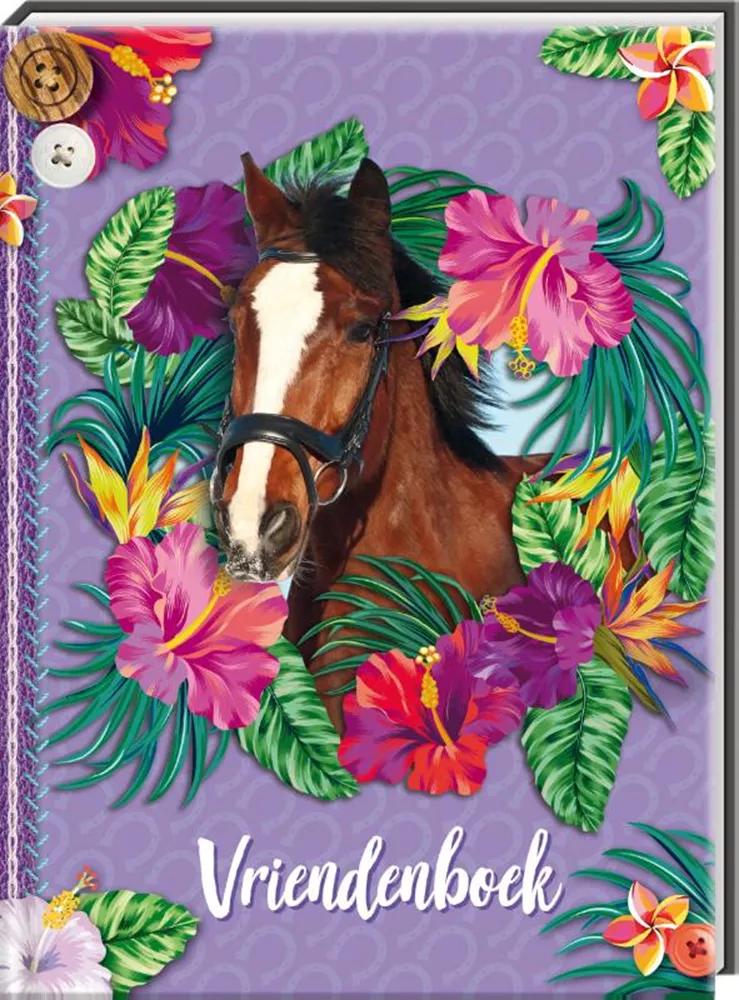 Vriendenboek Paarden afbeelding