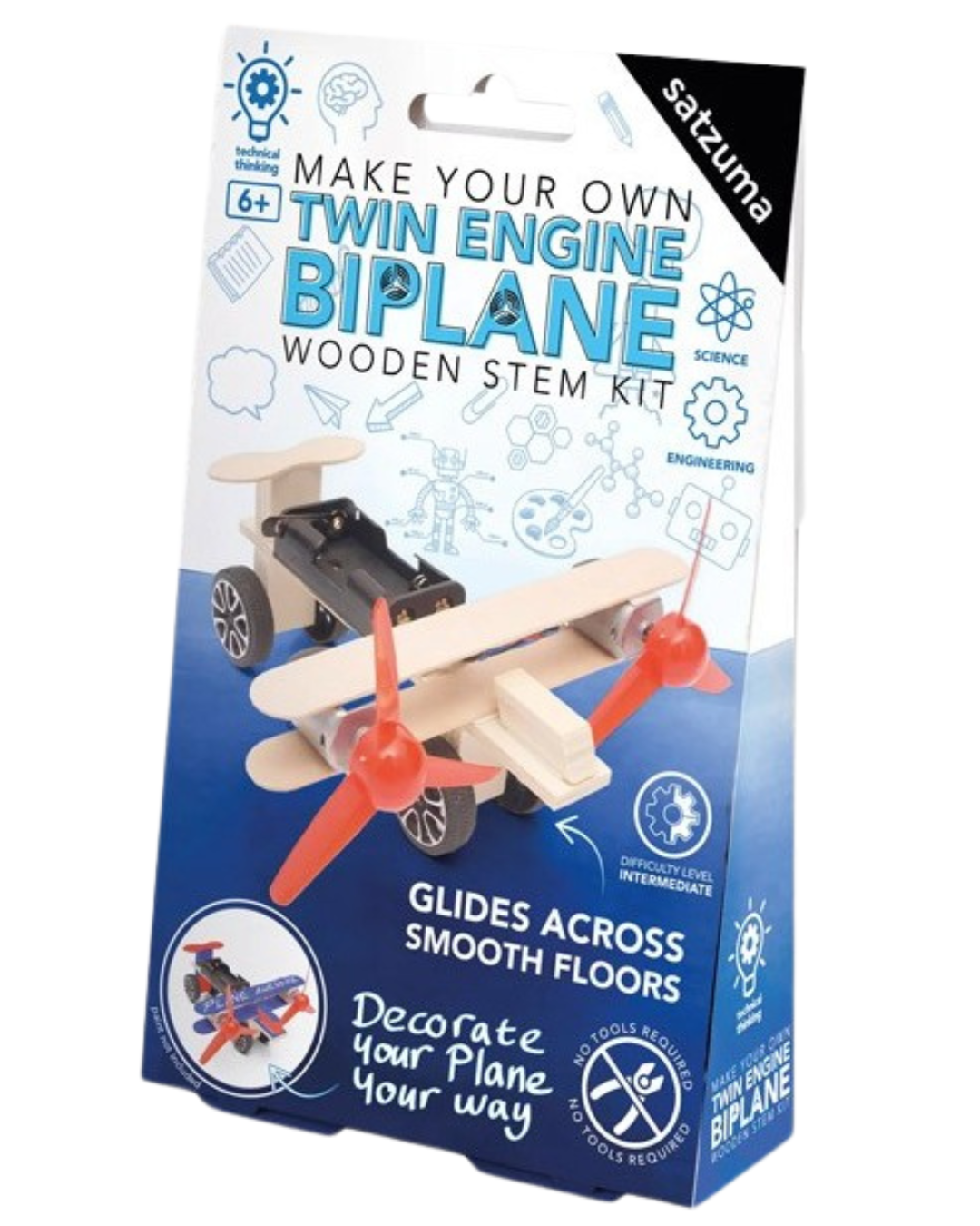 Make your own Twin Engine Biplane afbeelding