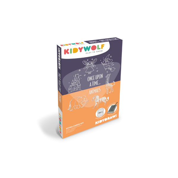 Refill KIDYDRAW Mini Er Was Eens / Dieren afbeelding