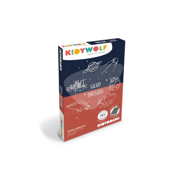 Refill KIDYDRAW Mini Dinosaurussen / Sterrenstelsel afbeelding