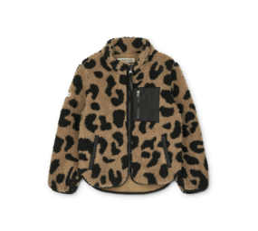 Liewood Nolan Jacket Mega Leo Oat Mix