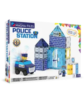 Magna Tiles Police Station 35 stuks Magna Tiles Police Station 35 stuks