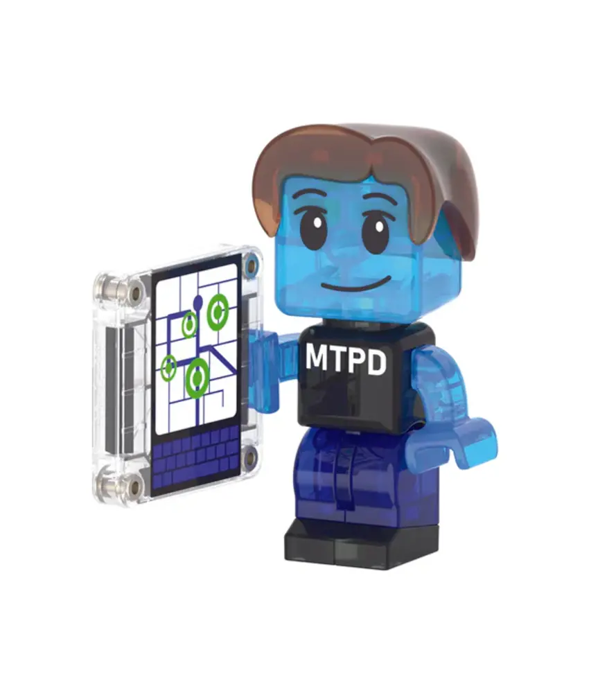 Magna Tiles Police Station 35 stuks Magna Tiles Police Station 35 stuks