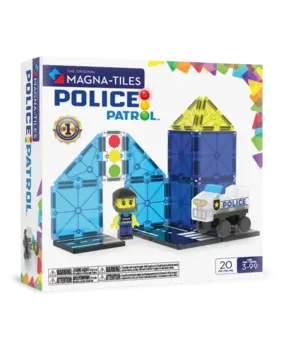 Magna Tiles Police Station 20 stuks Magna Tiles Police Station 20 stuks