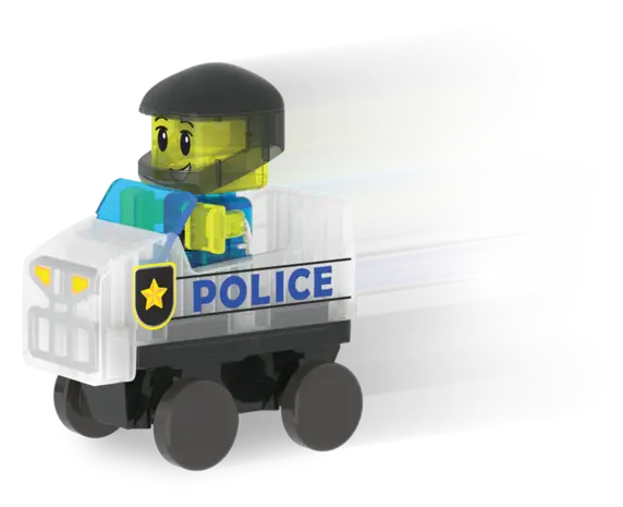 Magna Tiles Police Station 20 stuks Magna Tiles Police Station 20 stuks