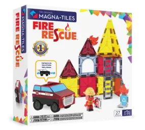 Magna Tiles Fire Station 27 stuks