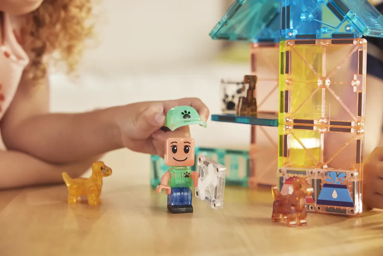 Magna Tiles Puppy Park 27 stuks Magna Tiles Puppy Park 27 stuks