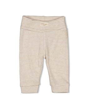 Feetje Babykleding Broek Rib Streep Sleepy Sheepy Taupe Melange