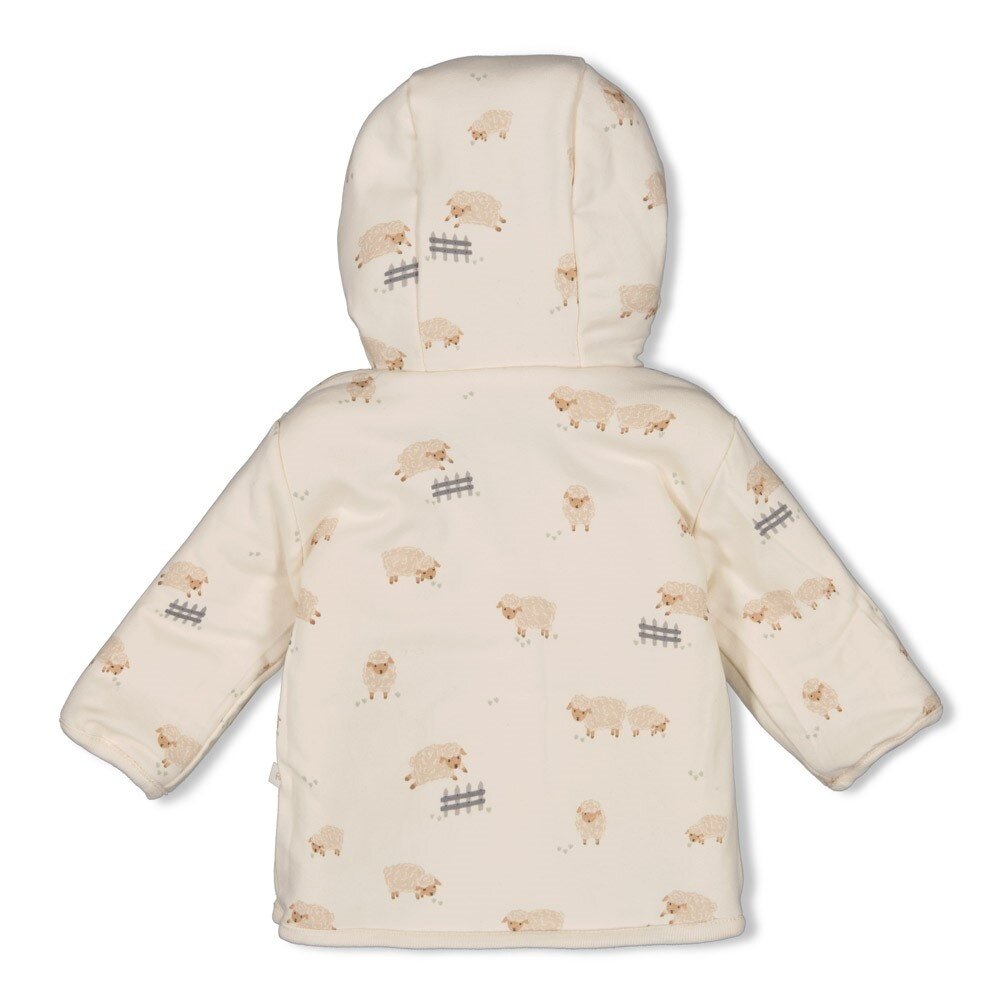 Feetje Babykleding Teddy Jasje Omkeerbaar Capuchon Sleepy Sheepy Creme Feetje Babykleding Teddy Jasje Omkeerbaar Capuchon Sleepy Sheepy Creme