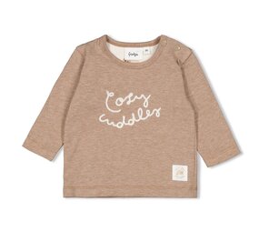 Feetje Babykleding Longsleeve Sleepy Sheepy Bruin Melange Feetje Babykleding Longsleeve Sleepy Sheepy Bruin Melange